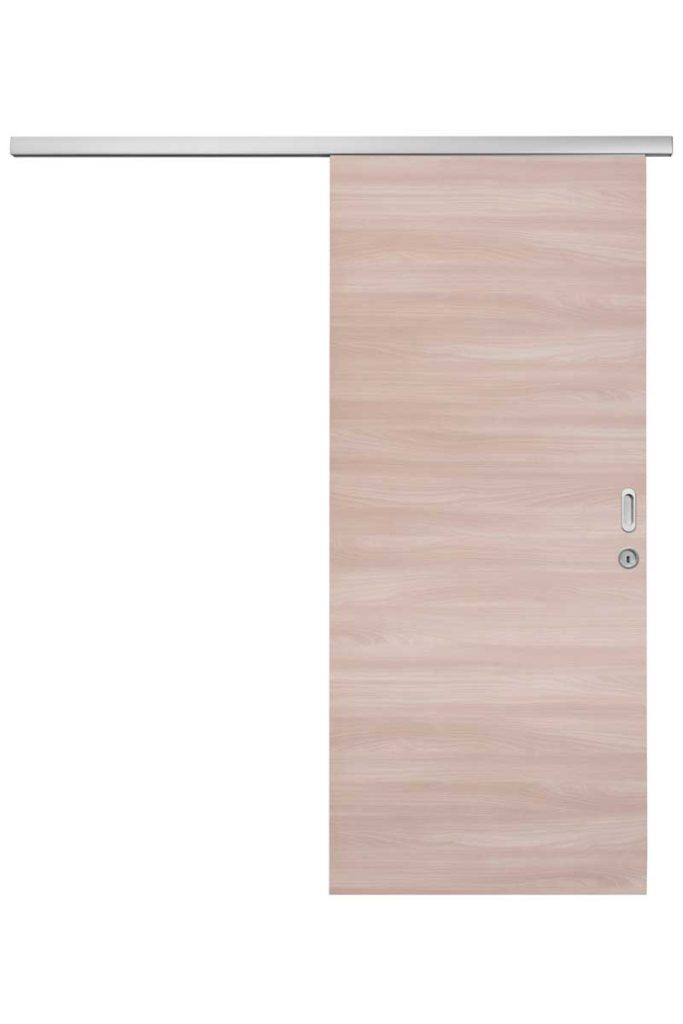 Lesena drsna vrata cena je skladna z izbiro materiala in videza kril 3 drsna vrata z alu vodilom